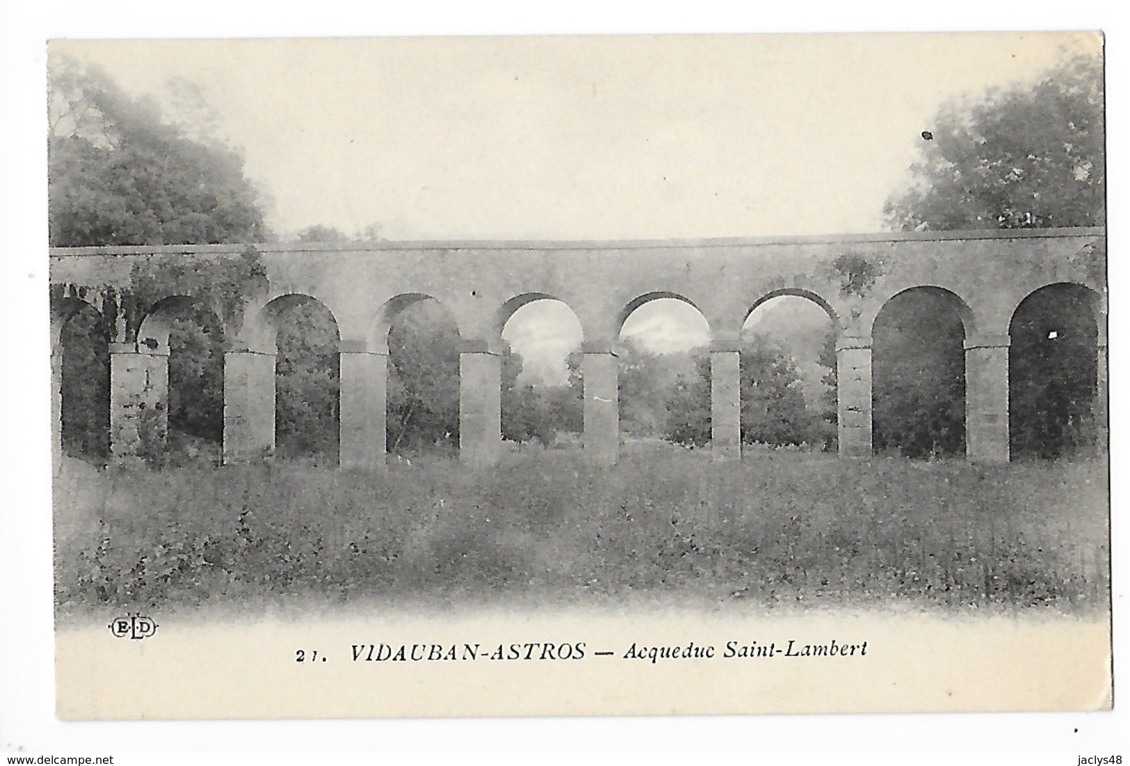 VIDAUBAN - ASTROS   (cpa 83)  Aqueduc Saint-Lambert   -  L 1 - Vidauban