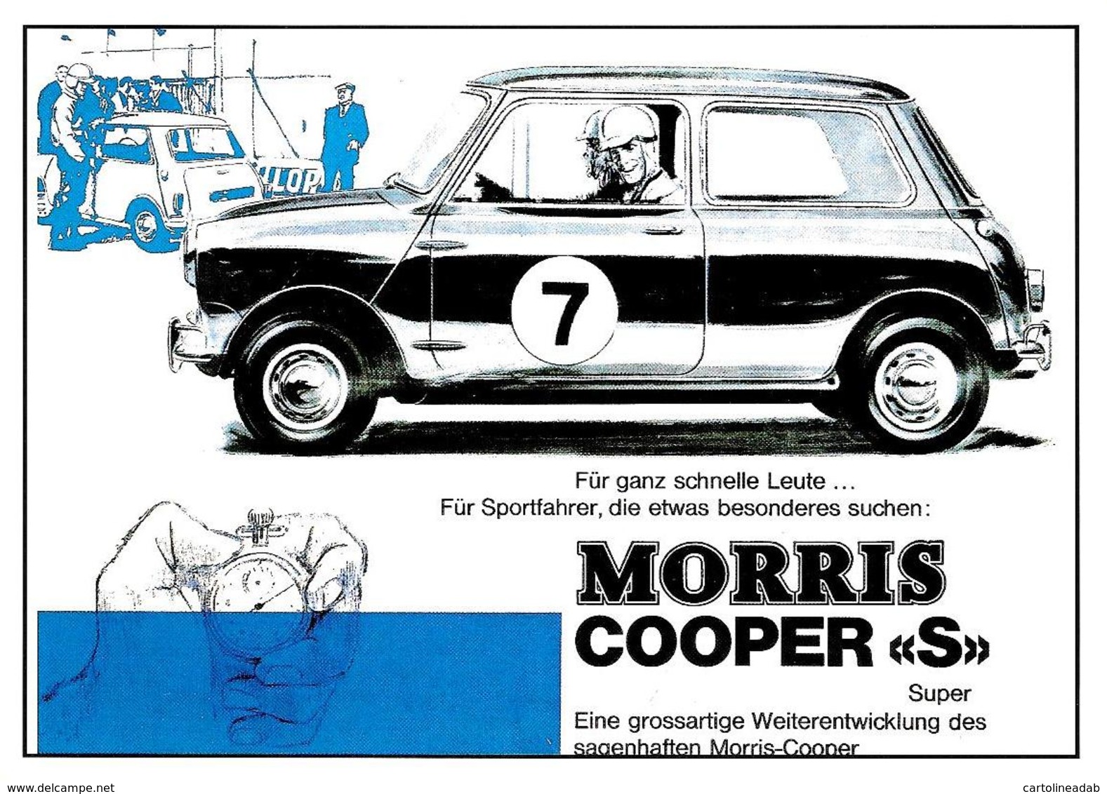 [MD2506] CPM - MORRIS COOPER S - AUTO - Non Viaggiata - Altri & Non Classificati