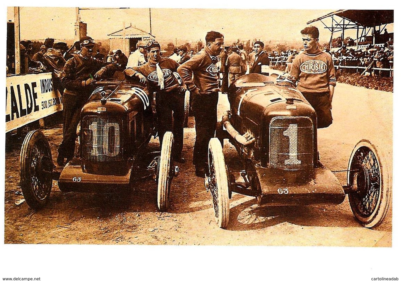 [MD2513] CPM - TAZIO NUVOLARI - DEO CHIRIBIRI - SPAGNA VILLAFRANCA DEL PENADES (BARCELLONA) 1923 - Non Viaggiata - Autres & Non Classés