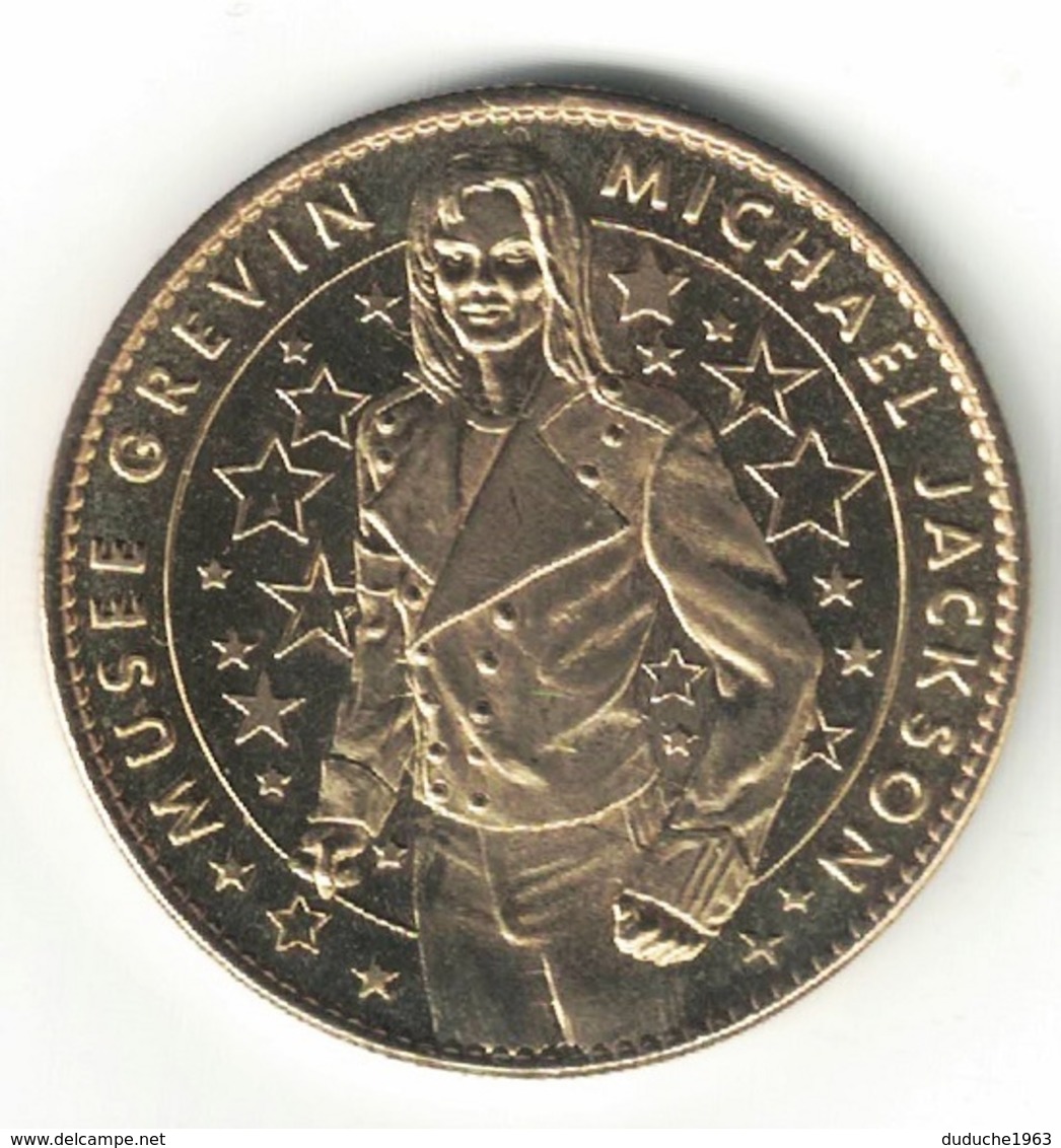 Medaille Arthus Bertrand 75.Paris - Musée Grévin Mickael Jackson SD Neuve - Non-datés