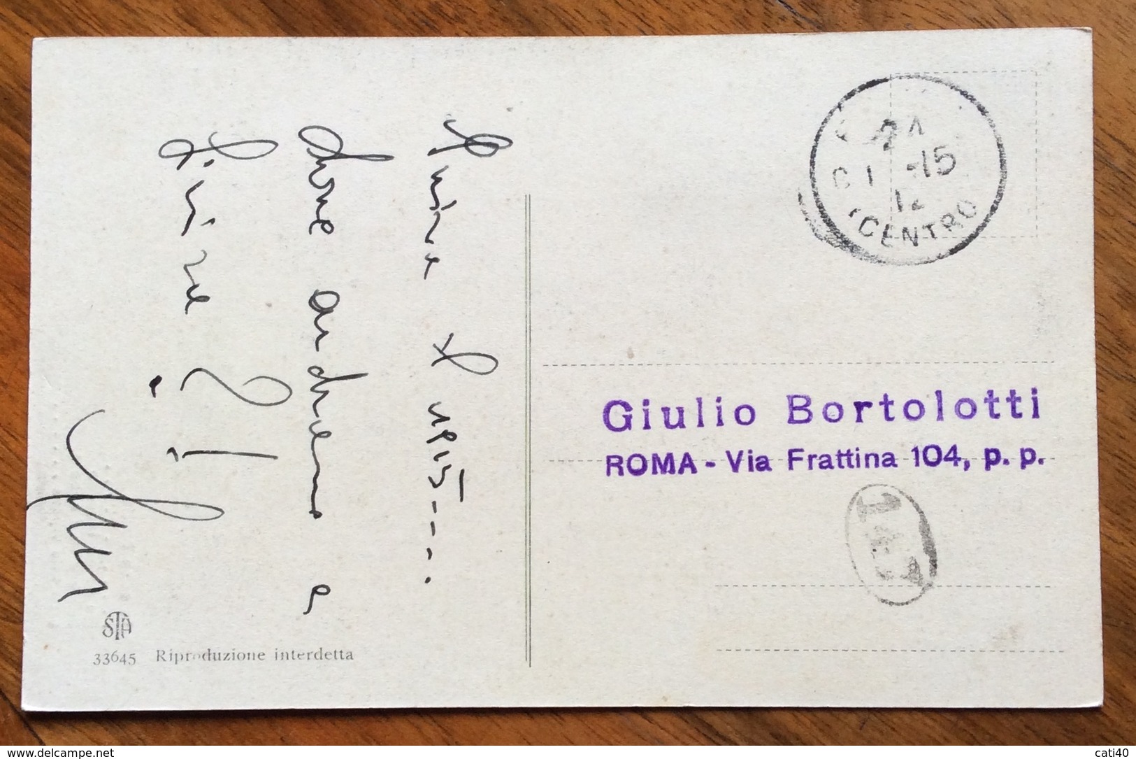 BARBIERE DI SIVIGLIA CARTOLINA SATIRICA VIAGGIATA  NEL 1915 - Guerra 1914-18