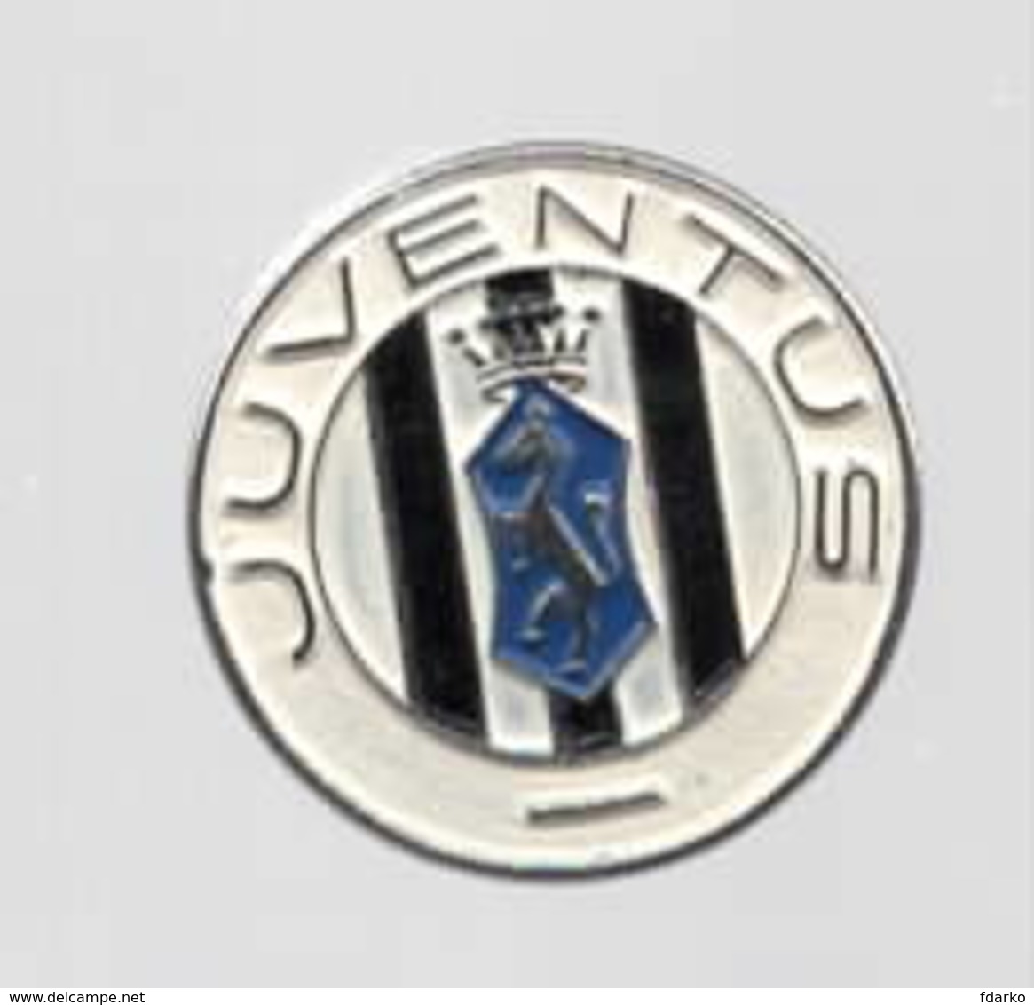 Distintivo Soccer Pins Juve BiancoNero Calcio Football Pin - Juventus - Calcio