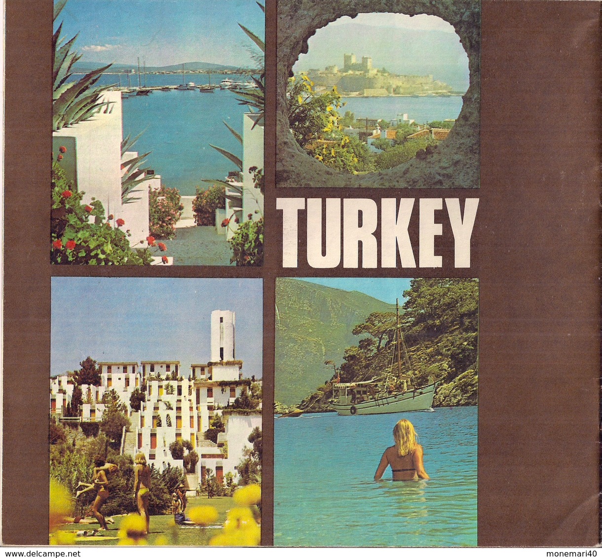 TURQUIE (ASIE 97 % - EUROPE 3 %) - GUIDE TOURISTIQUE - CARTES ROUTIÈRE.