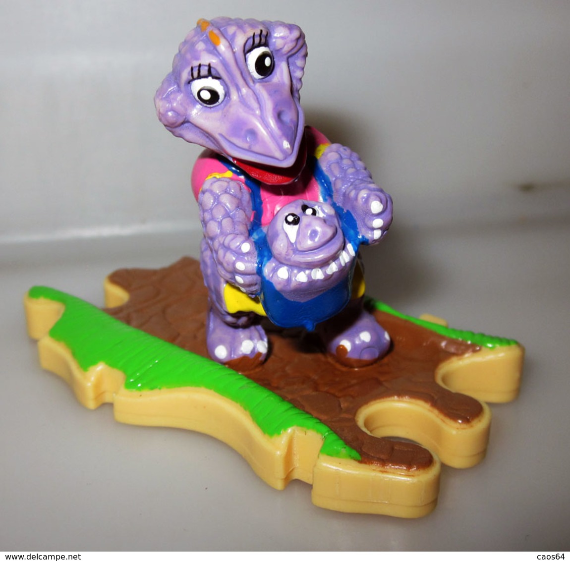 PEGGY SAURUS AND LITTLE BIT PLANET CREA AUTOGRILL 1998 DINO FAMILY - Altri & Non Classificati