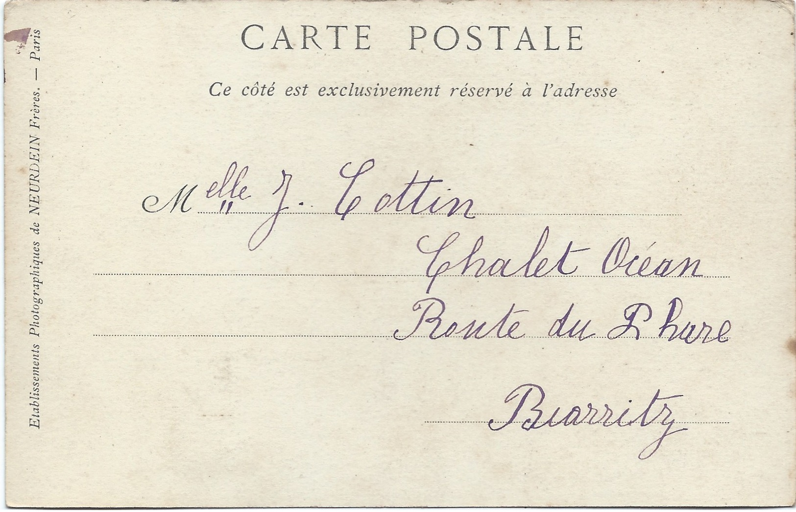 JARROTT Sur Sa De Diétrich De 45 Cv - Gros Plan - Grand Prix PARIS-MADRID 1903 - Classé 4ème - Autres & Non Classés