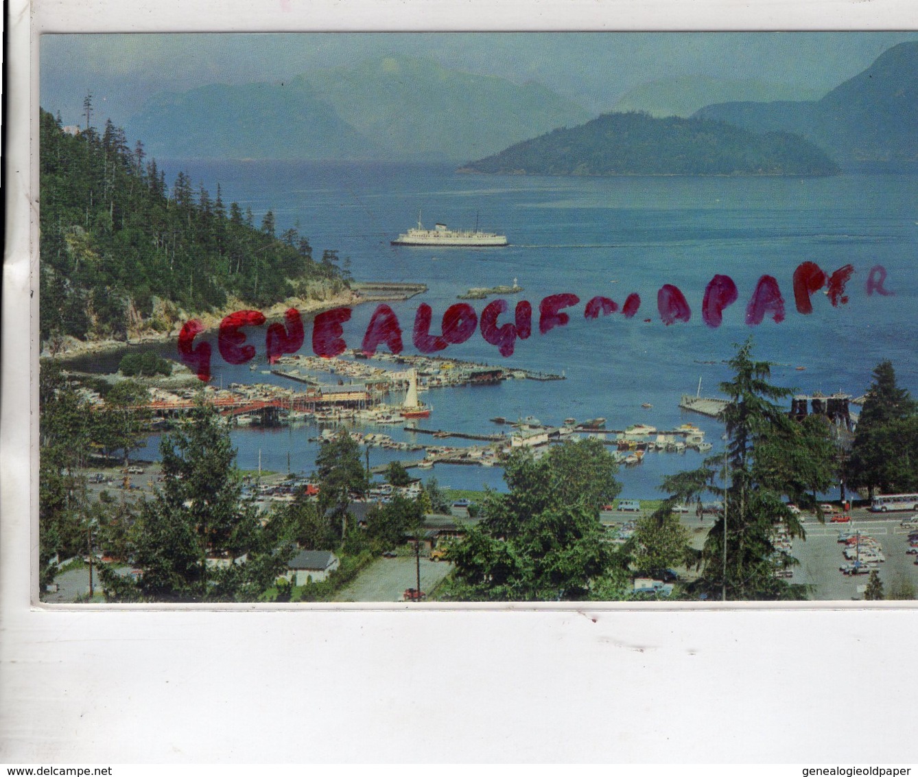 CANADA  - VANCOUVER- HORSESHOE BAY - FAVOURITE SALMON FISHING SPOT - Vancouver