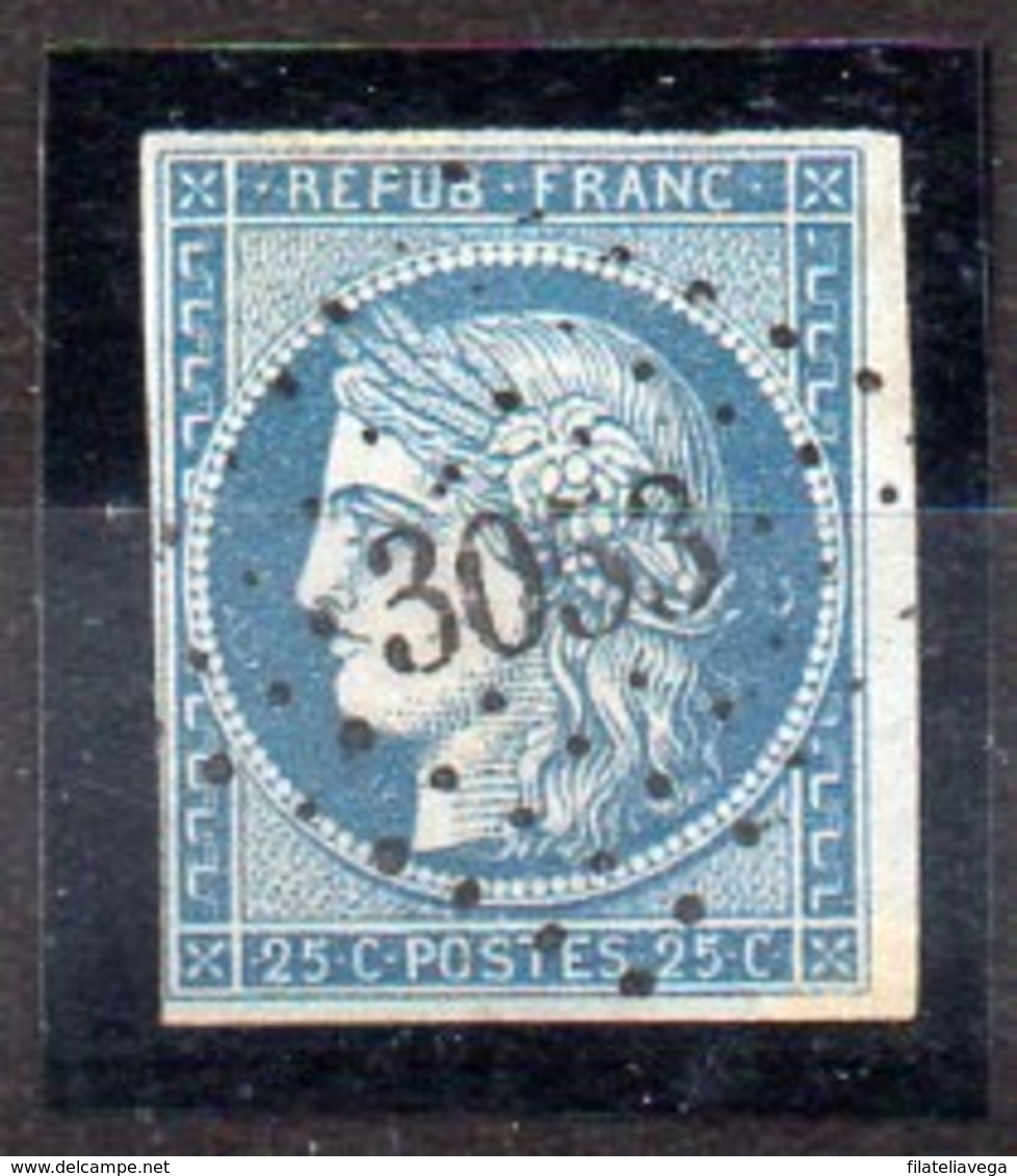 Sello De Francia N ºYvert 4 (o) Valor Catálogo 60.0€ - 1849-1850 Cérès