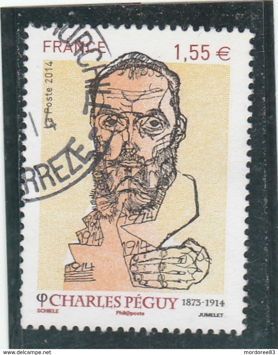 FRANCE 2014 CHARLES PEGUY OBLITERE YT 4898 - Oblitérés