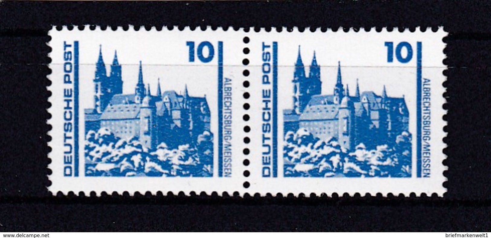 DDR, Nr. 3344 F 56** Mit Vergleichsmarke, Schantl 40,- Euro  (T 10290) - Abarten Und Kuriositäten