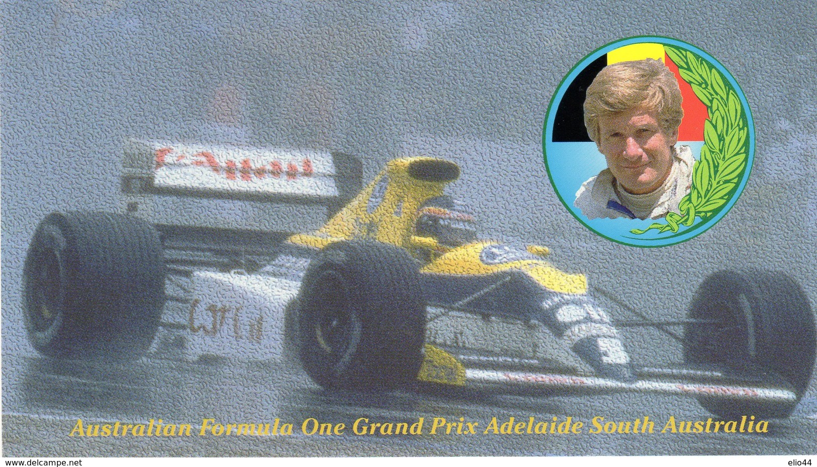 Australia  Adelaide - Grand Prix Formula 1 - Thierry Boutsen  Su Williams Vincitore Nel 1989 - - Grand Prix / F1