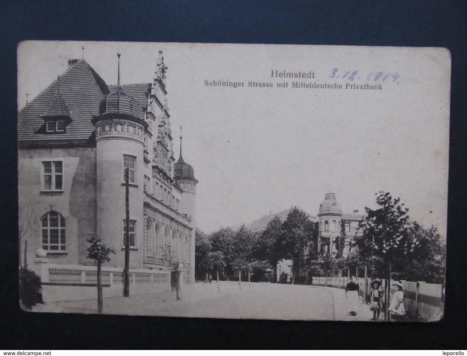 AK HELMSTEDT Schöningerstrasse  1914 ////  D*36067 - Helmstedt