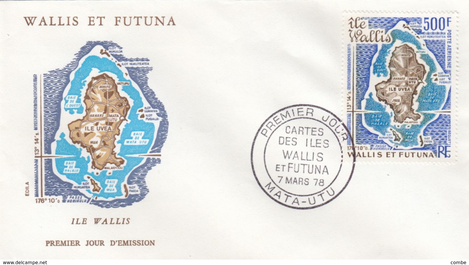 COVER LETTRE.  WALLIS FUTUNA 1978. PA N° 81    /  2 - Sonstige & Ohne Zuordnung