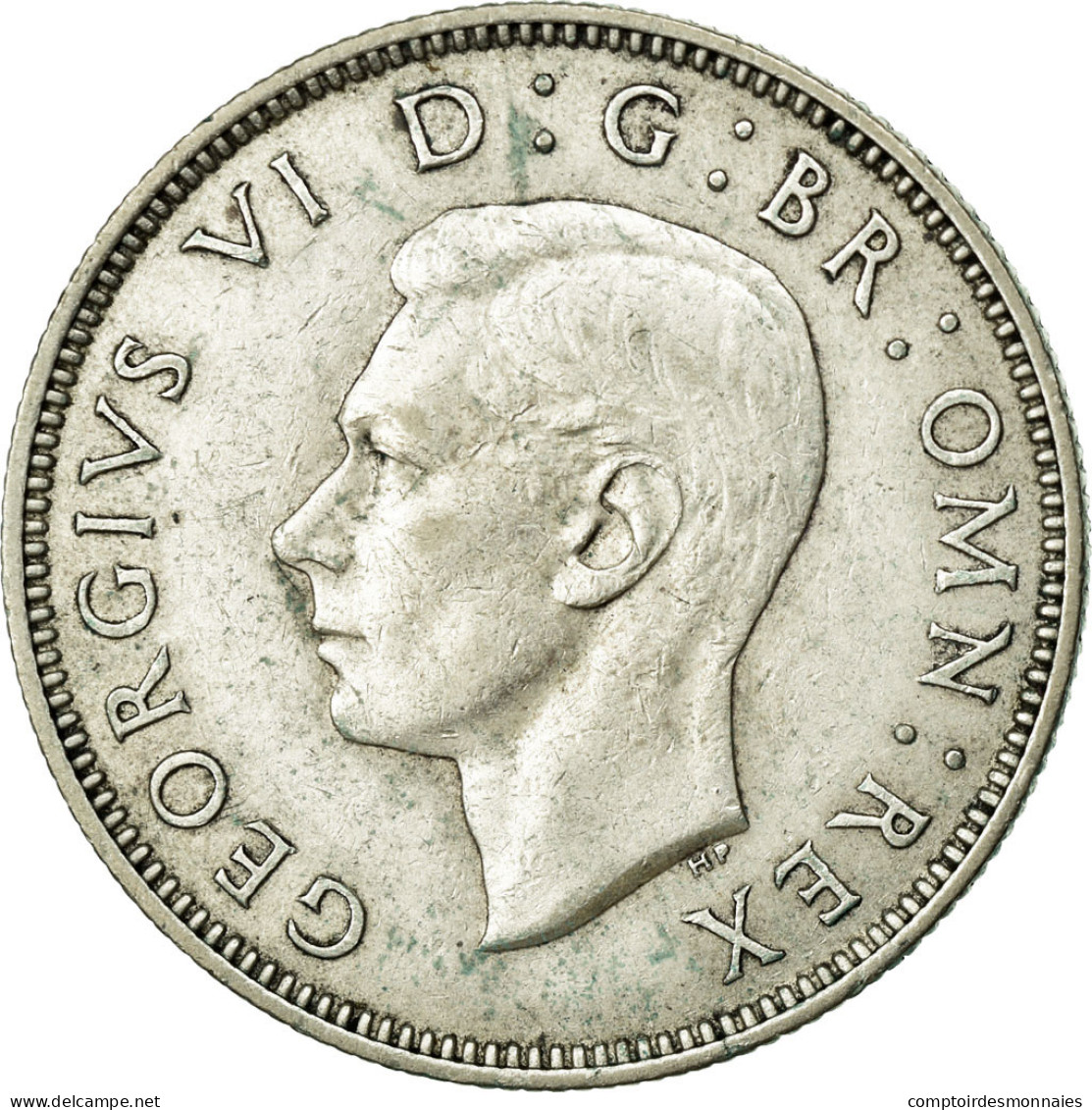 Monnaie, Grande-Bretagne, George VI, Florin, Two Shillings, 1941, TTB, Argent - J. 1 Florin / 2 Schillings