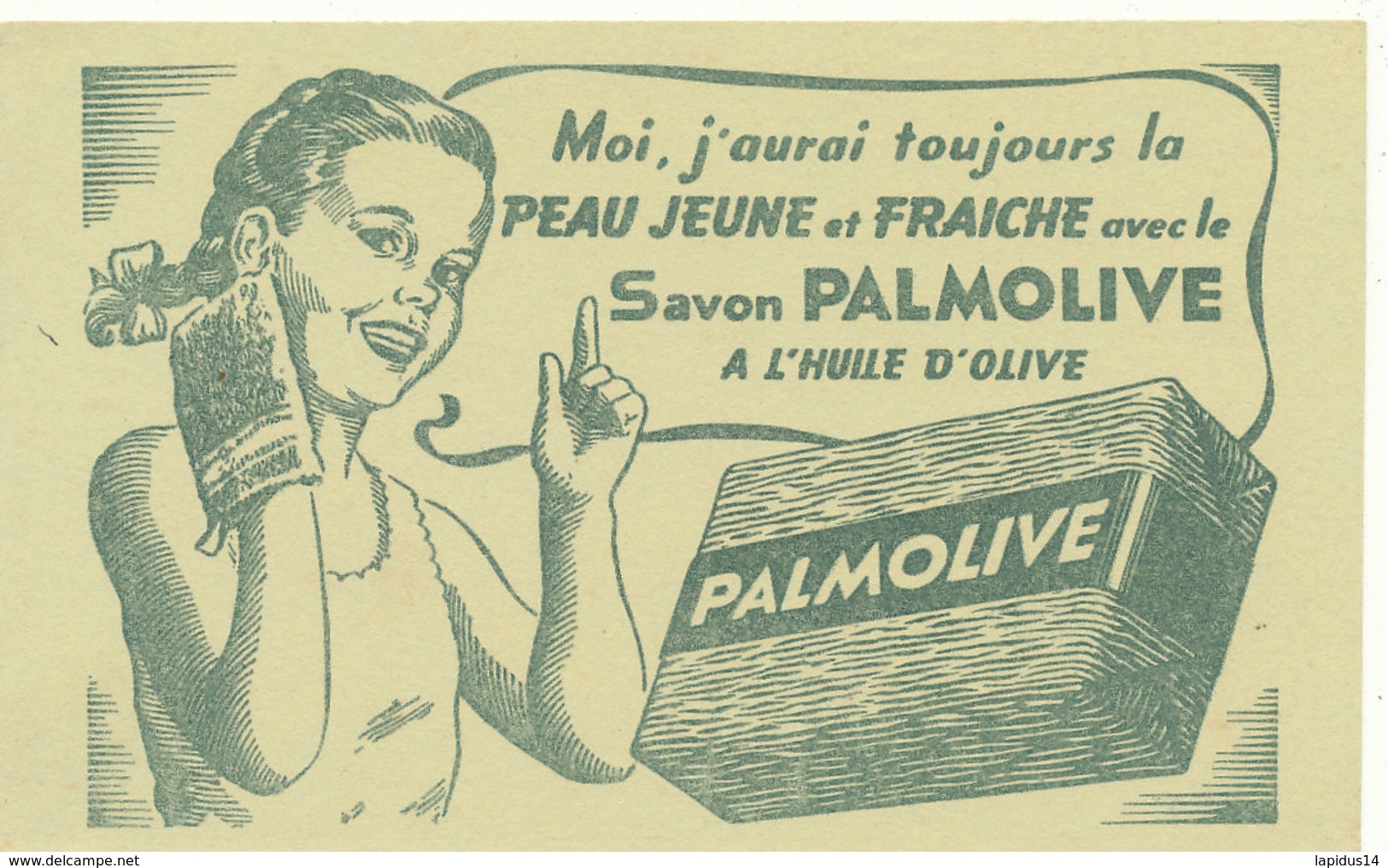 BU 1522 -/  BUVARD SAVON PALMOLIVE - Perfume & Beauty