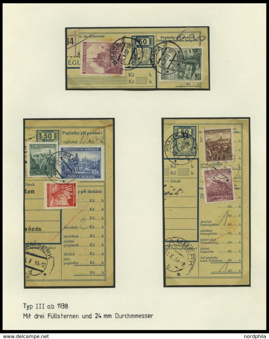 BÖHMEN UND MÄHREN Brief,** , 1939-45, interessante Sammlung Böhmen und Mähren in 2 Bänden, der Hauptwert liegt in den 60