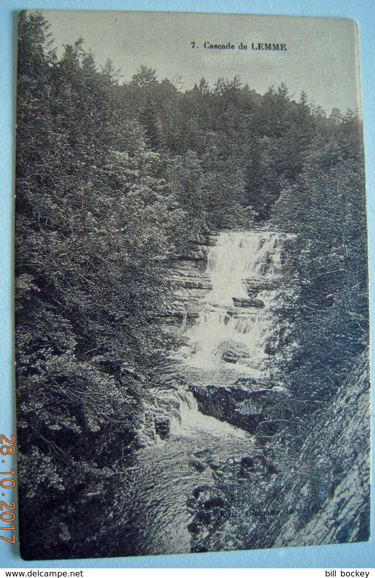 CPA Circa 1920 - La Cascade De La LEMME Gorges - SUPERBE ETAT Lons Le Saunier Dole Champagnole - Autres & Non Classés