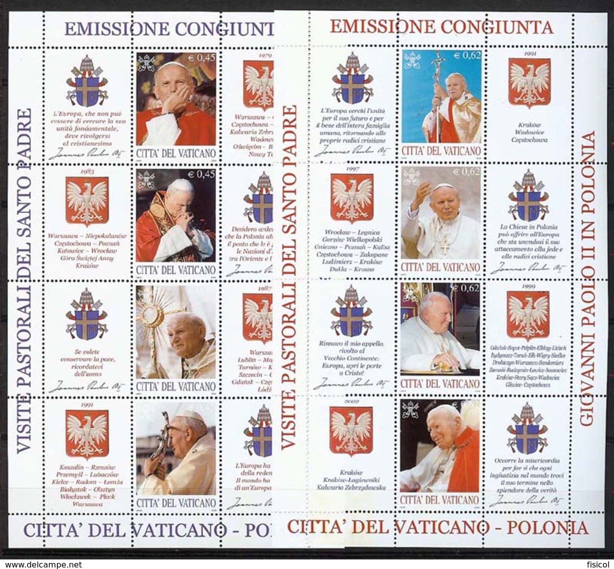 2004 VATICANO -  Annata Completa  MNH-VF ** - Annate Complete