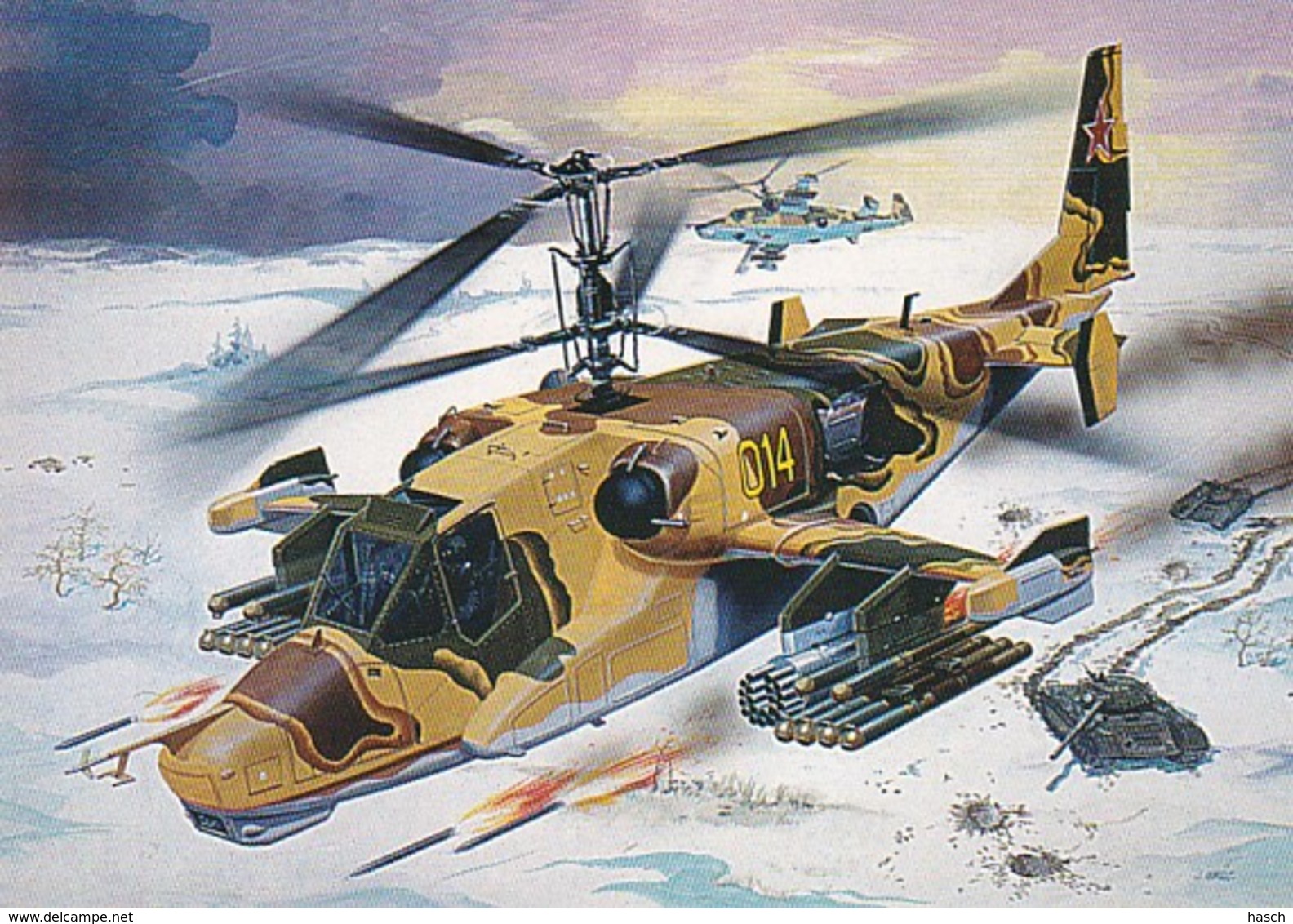 1954	268	KAMOV KA-50 HOKUM (REPRO) - Elicotteri