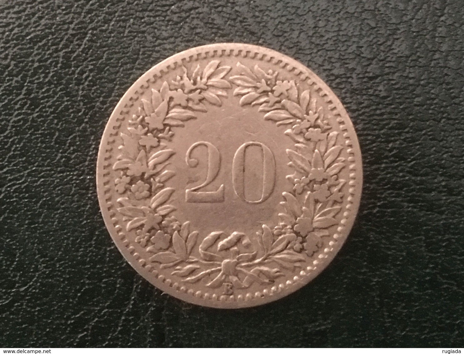 1887 Swiss 10 Rappen Coin - Scarce Fine - Other & Unclassified
