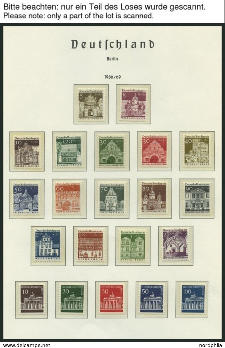 JAHRGÄNGE 191-Bl. 6 **, 1960-77, 18 Jahrgänge Komplett Auf Falzlosseiten, Pracht - Andere & Zonder Classificatie