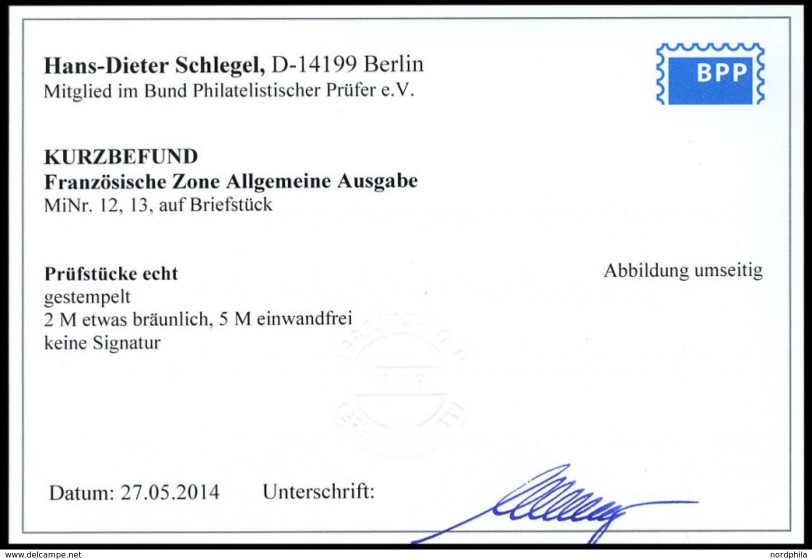 ALLGEMEINE AUSGABEN 12/3 BrfStk, 1945, 2 M. Schiller Und 5 M. Heine Mit Zusatzfrankatur Auf Briefstück, Stempel SAARLOUI - Otros & Sin Clasificación