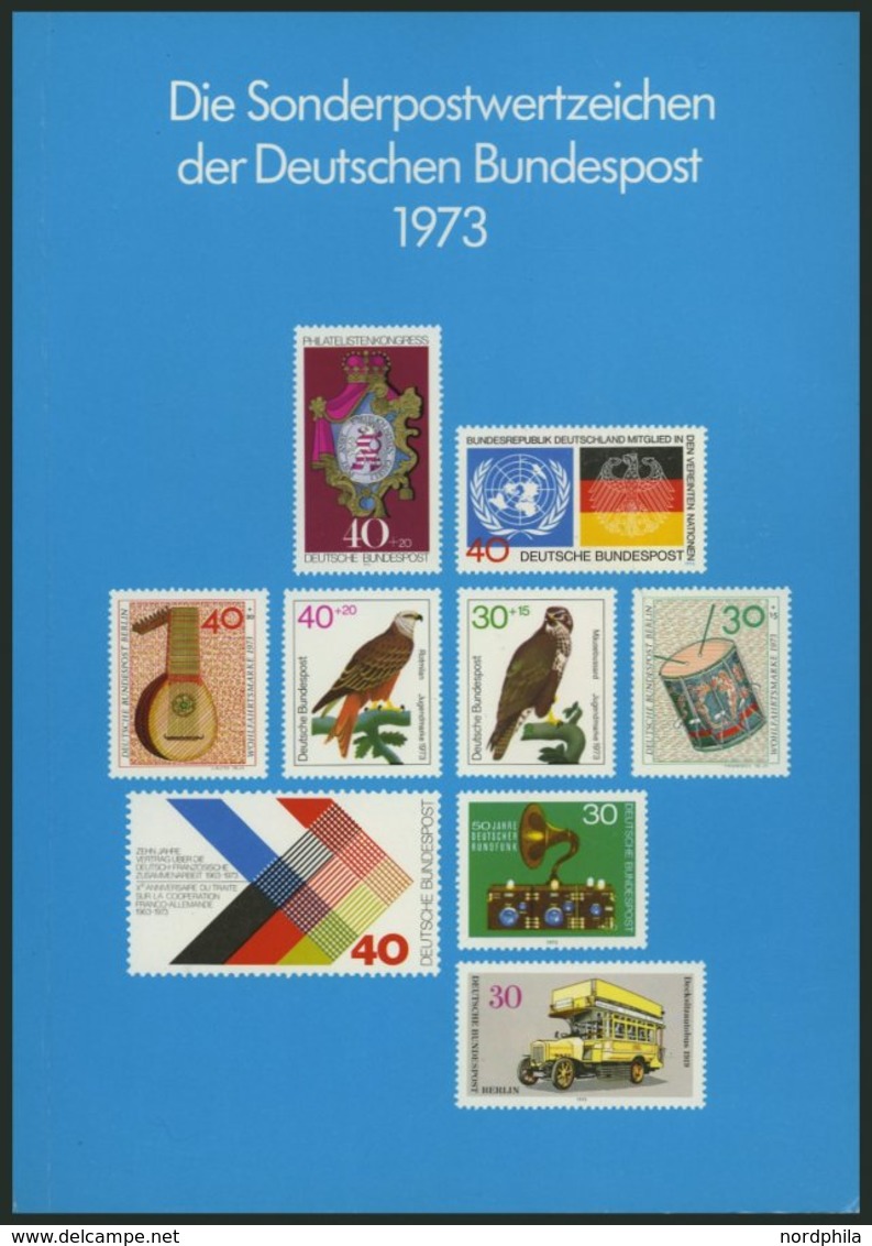 JAHRESZUSAMMENSTELLUNGEN J 1 **, 1973, Jahreszusammenstellung, Pracht, Mi. 1700.- - Collezioni