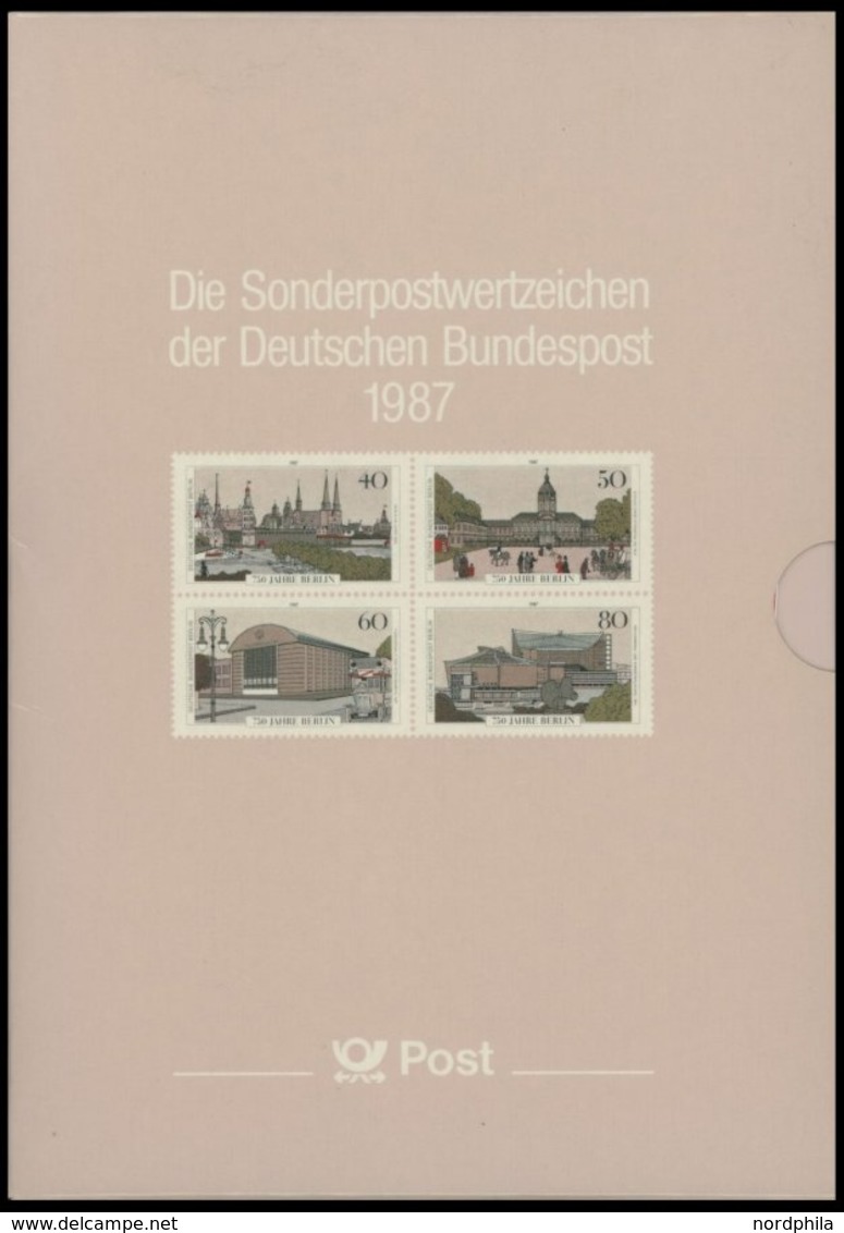 JAHRESZUSAMMENSTELLUNGEN J 15 **, 1987, Jahreszusammenstellung, Postfrisch, Pracht, Mi. 75.- - Sammlungen