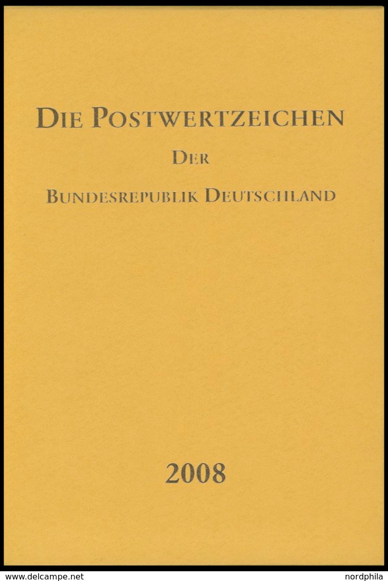 JAHRESZUSAMMENSTELLUNGEN J 36 **, 2008, Jahreszusammenstellung, Postfrisch, Pracht, Postpreis EURO 75.- - Colecciones