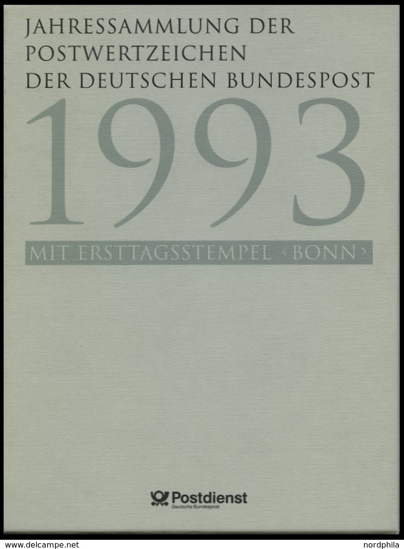 JAHRESSAMMLUNGEN Js 1 **, 1993, Jahressammlung, Pracht, Mi. 180.- - Altri & Non Classificati