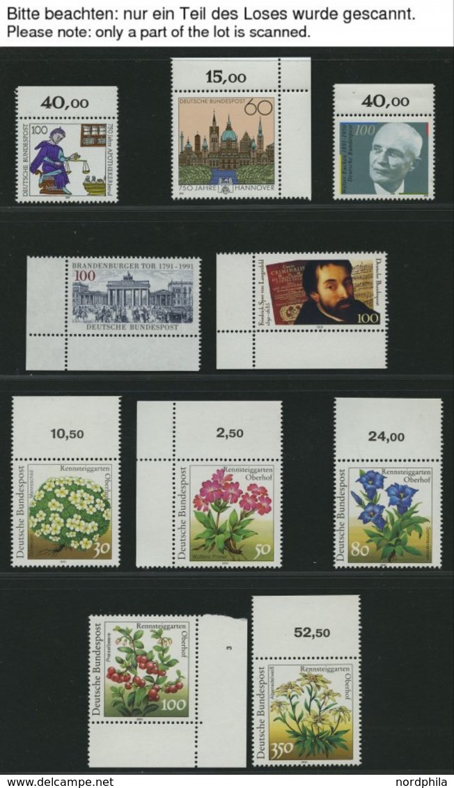 JAHRGÄNGE 1488-1581 **, 1991, Kompletter Jahrgang, Pracht - Used Stamps