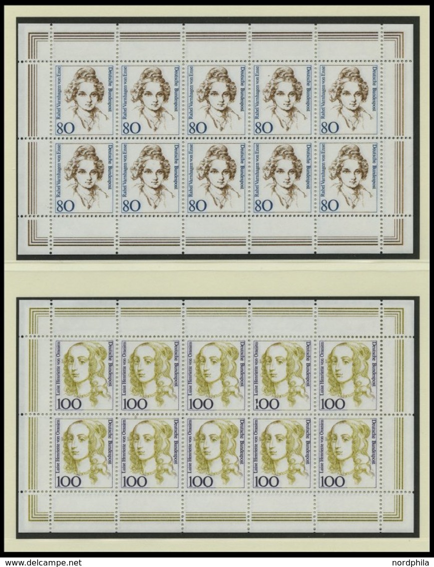 JAHRGÄNGE 1755-1894KB **, 1994-96, 3 Komplette Jahrgänge In Kleinbogen (10), Pracht, Mi. Ca. 2500.- - Used Stamps