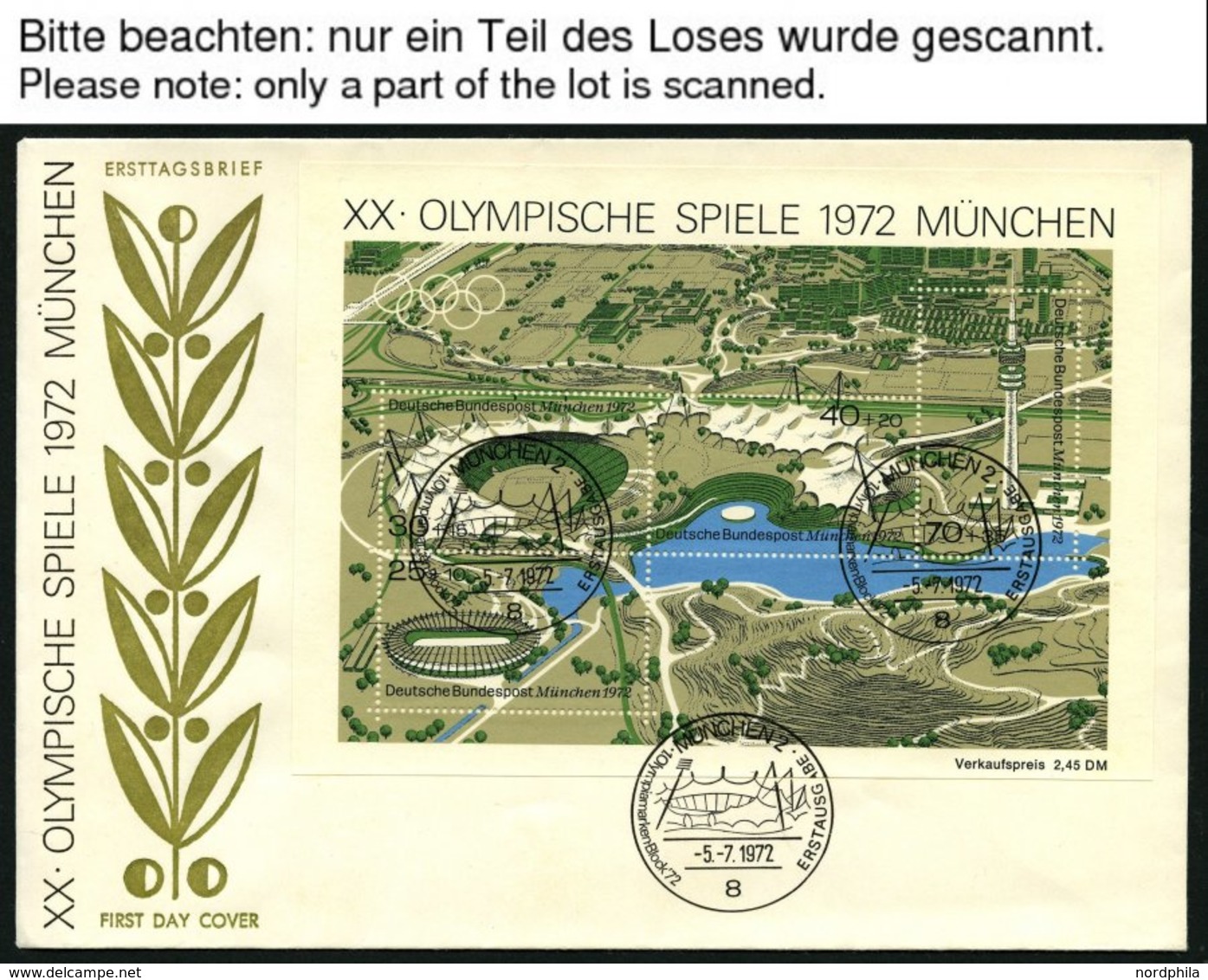 SAMMLUNGEN Sammlung Von über 2000 Bedarfsbelegen Bundesrepublik Von 1974-79 In 6 Dicken Ringbindern, Meist Einfache Bele - Gebruikt