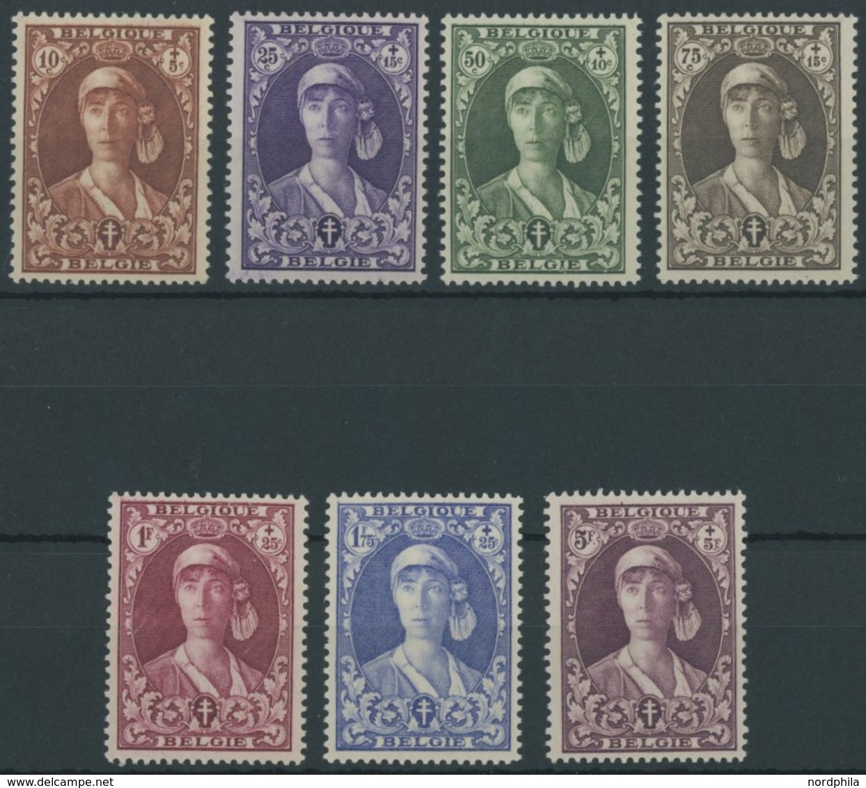 BELGIEN 315-21 **, 1931, Tuberkulose, Postfrischer Prachtsatz, Mi. 170.- - Otros & Sin Clasificación