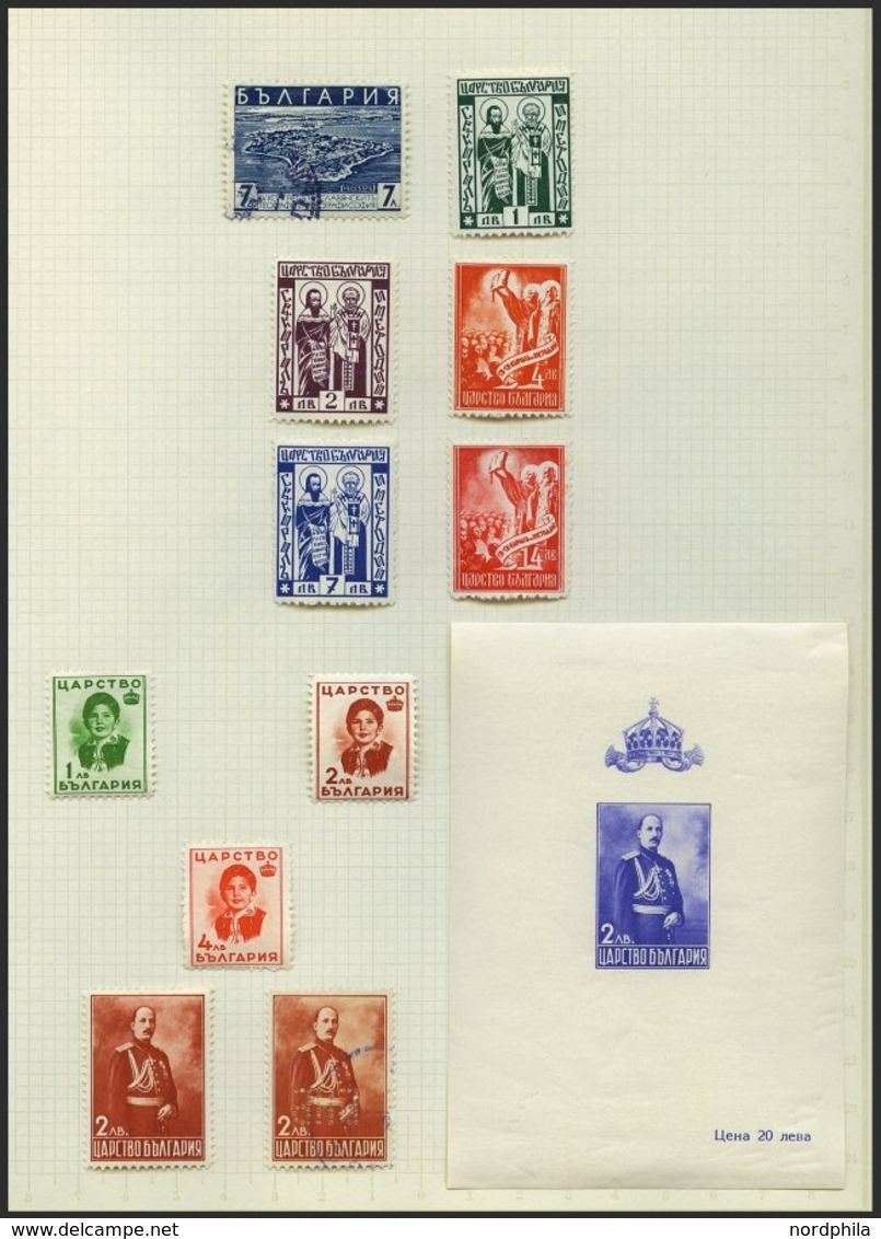 SAMMLUNGEN, LOTS *, O, 1933-64, Teilsammlung Im Alten Album, Meist Prachterhaltung - Verzamelingen & Reeksen