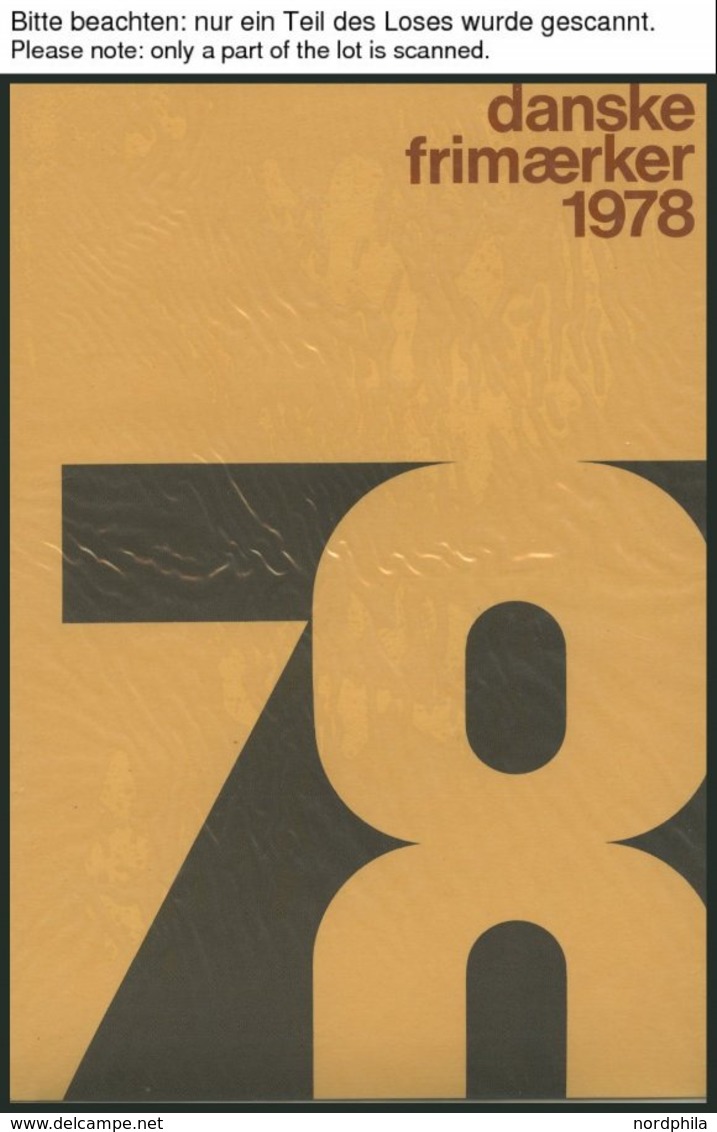 SAMMLUNGEN, LOTS **, 1978-84, 7 Komplette Jahrgangshefte, Pracht, Markenwert Mi. 167.- - Andere & Zonder Classificatie