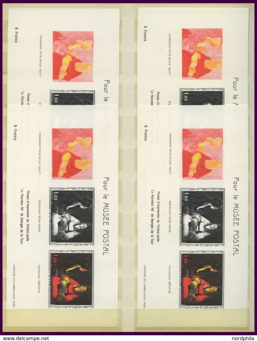 LOTS **, 1960-68, Saubere Postfrische Dublettenpartie Mit Dienst-u. Unescomarken, Mit Nr. 1480 5x, Meist Pracht, Günstig - Verzamelingen