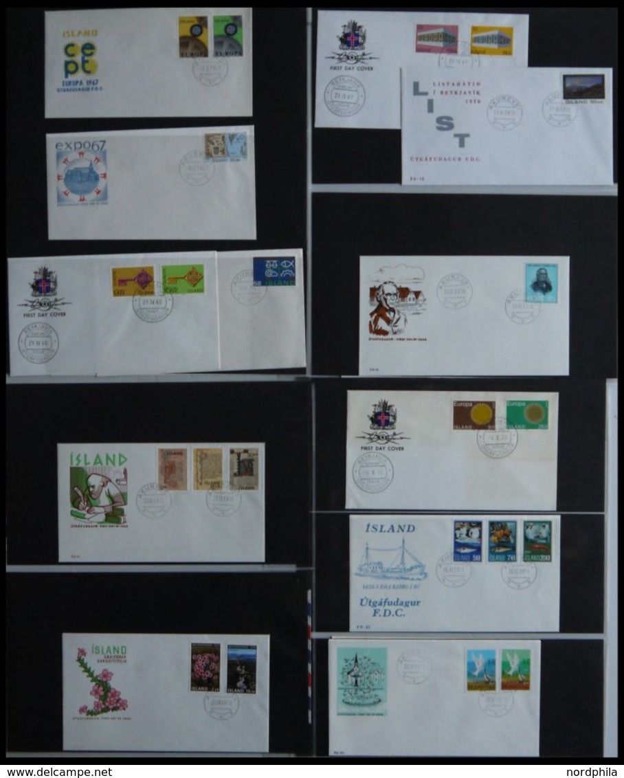 SAMMLUNGEN, LOTS 1957-72, 64 Verschiedene FDC`s, Prachterhaltung - Collections, Lots & Séries