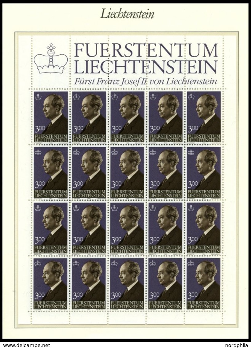 SAMMLUNGEN, LOTS KB **, Komplette Postfrische Sammlung Kleinbogen Und Kleinbogensätze Von 1979-83 In 2 Borek Falzlosalbe - Verzamelingen