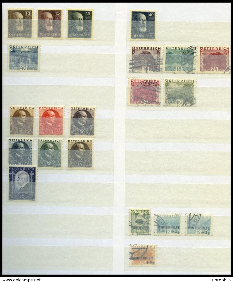 LOTS *,o,** , 1918-1945, überwiegend Ungebrauchte Dublettenpartie Mit Vielen Guten Werten, Fast Nur Prachterhaltung - Collections