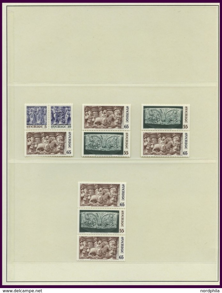 ZUSAMMENDRUCKE A.S 93-S 219 **, 1970-74, Postfrische Partie Verschiedener Zusammendrucke, Prachterhaltung, Mi. 222.- - Andere & Zonder Classificatie