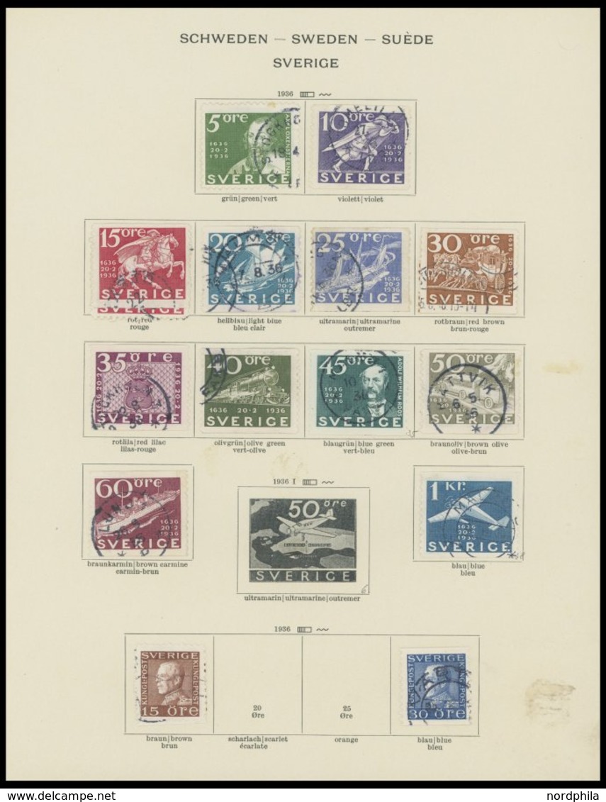 SAMMLUNGEN, LOTS O, *, 1855-1941, Alter Sammlungsteil Auf Seiten, Etwas Unterschiedlich, Mi. Ca. 850.- - Colecciones