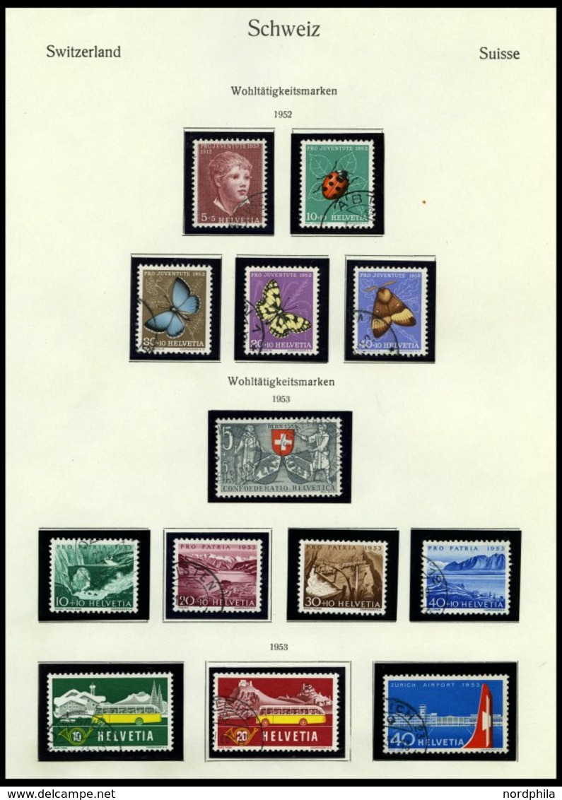 SAMMLUNGEN O, **, 1944-87, Sauberer, überwiegend Gestempelter Sammlungsteil, Meist Prachterhaltung, Mi. Ca. 1200.- - Collections