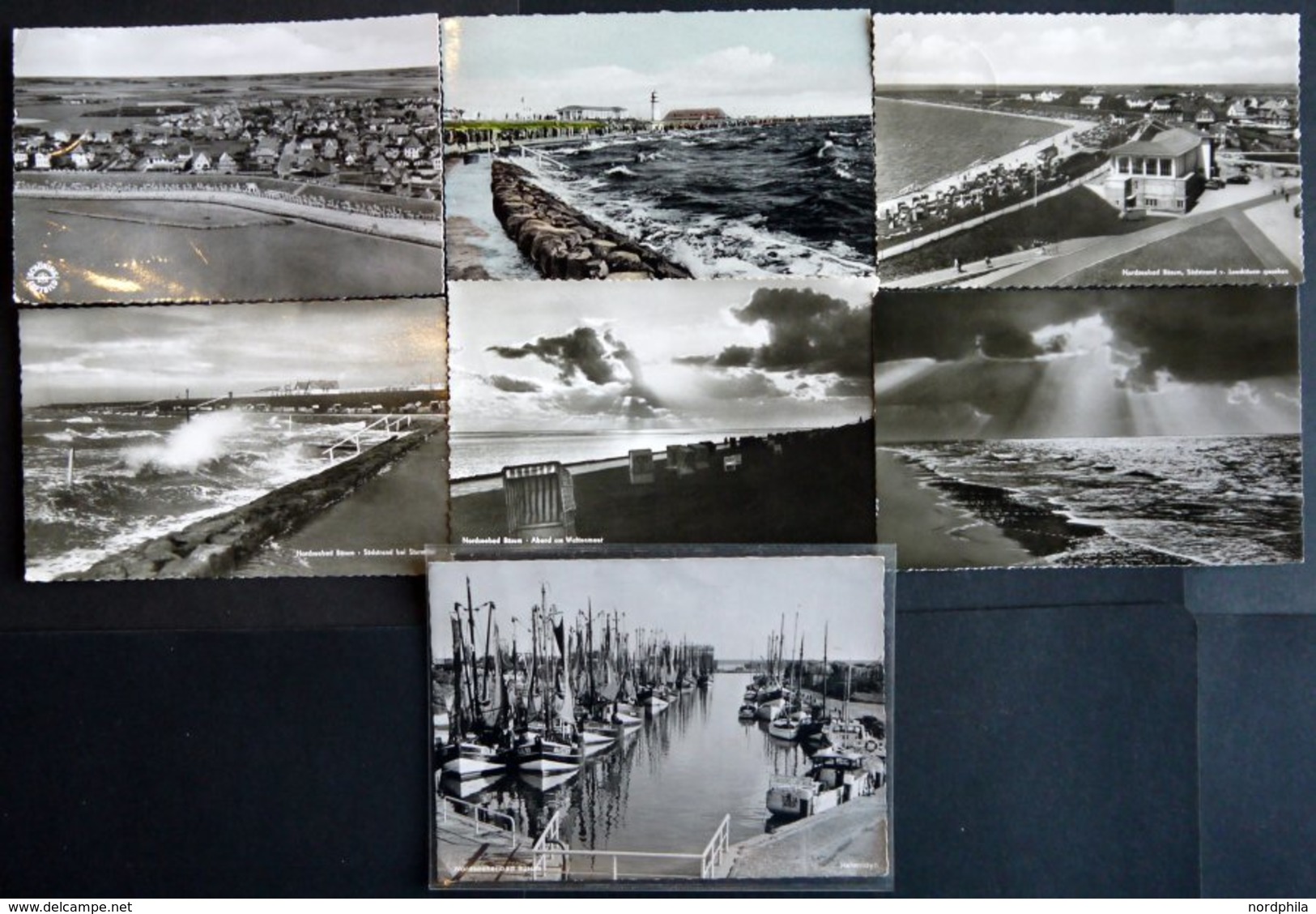 DEUTSCHLAND ETC. BÜSUM, 26 Verschiedene Ansichtskarten Aus Den Jahren 1930-60 - Autres & Non Classés