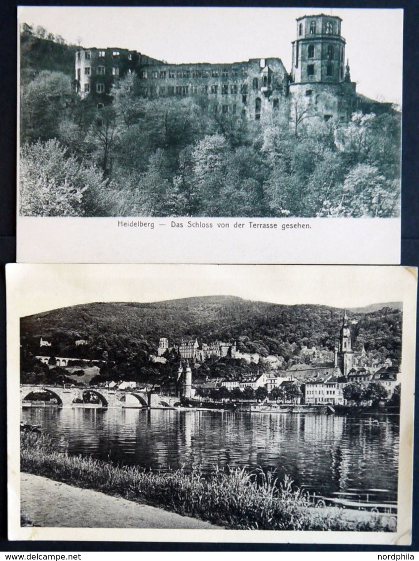 DEUTSCHLAND ETC. HEIDELBERG, 40 Verschiedene Ansichtskarten - Altri & Non Classificati