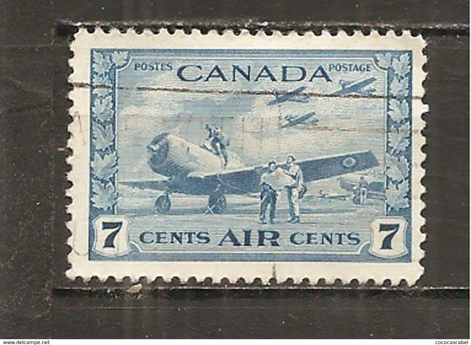 Canada. Nº Yvert  Aéreo 8 (usado) (o) - Aéreo