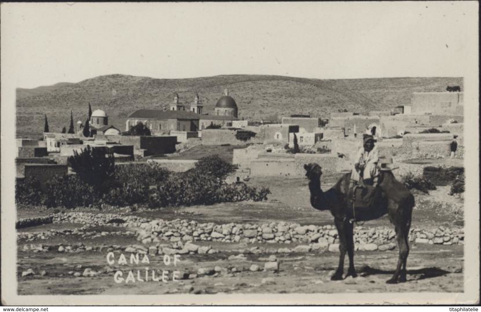 CP Cana Of Galilée Israël YT 68 Palestine Citadelle Jérusalem CAD Tibérias 31 MR 29 - Palestine