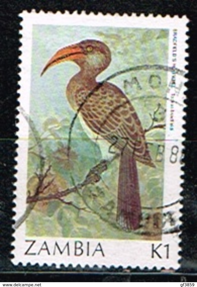 ZAMBIE /Oblitérés/Used/ 1987 - Série Courante/ Oiseaux - Zambie (1965-...)