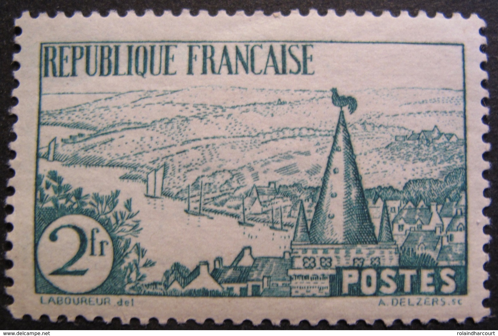 R1680/367 - 1935 - RIVIERE BRETONNE - N°301 NEUF* - Cote : 40,00 € - Unused Stamps