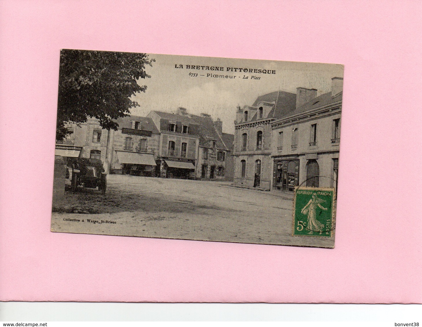 Carte Postale - PLOEMEUR - D56 - La Place - Ploemeur