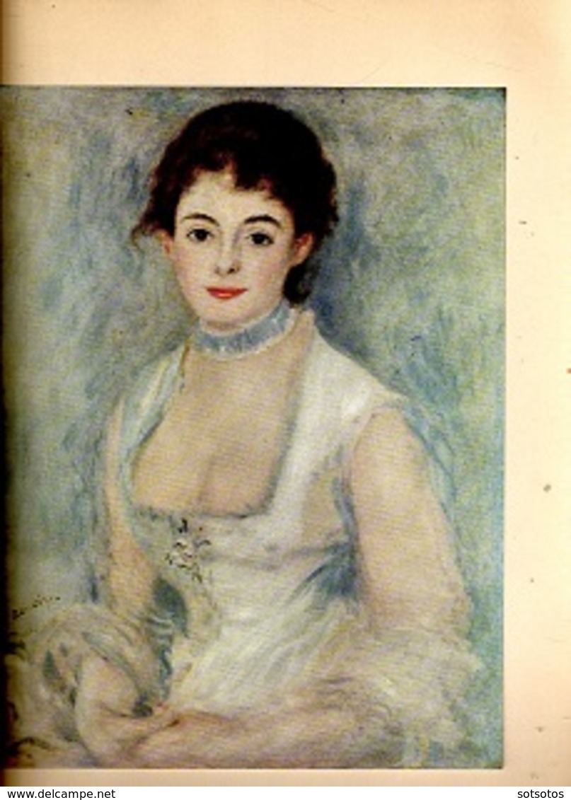 RENOIR by Pierre AUGUSTE, Text by Milton FOX,  Εd. The LIBRARY of GREAT PAINTERS, PORTFOLIO EDITION, Harry ABRAMS publis